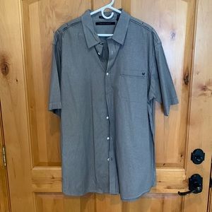 Sean John 3XL Grey Button Down Shirt